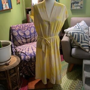 H&M Vintage-look Kimono Dress Size Large